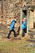 Pre Rup - local people working in the temple area.